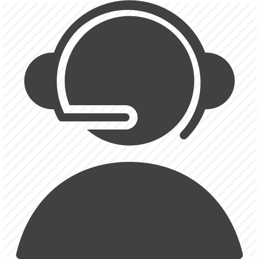 Call, Center, Headset, Helpline, Online, Support Icon