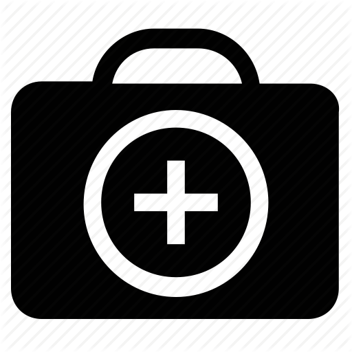 Bag, Box, Case, First Aid, Kit, Medical Bag Icon