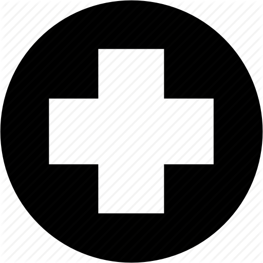 Circle, Cross, Medical, Medicine Icon