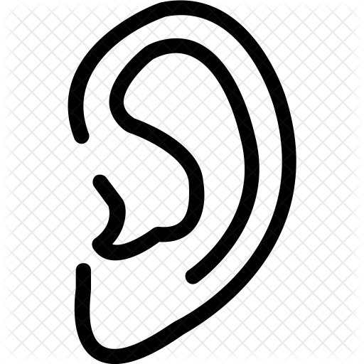 Ear Icon Transparent Png Clipart Free Download