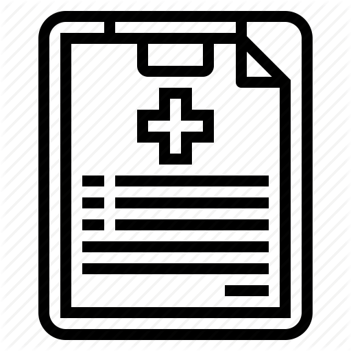 Document, History, Medical, Report Icon
