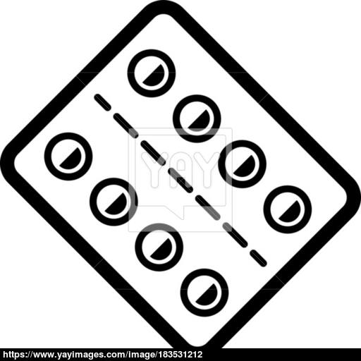 Medication And Medical Services Icon Flat Design Vector