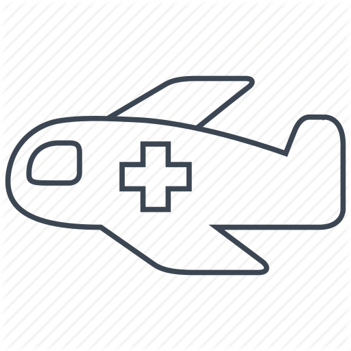 Air, Fly, Medical, Services Icon