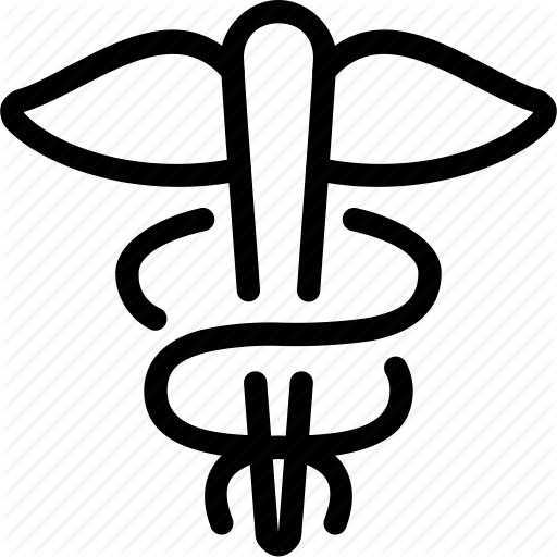 Beauty, Health, Hospital, Medical, Snake, Staff, Symbol, Wing Icon