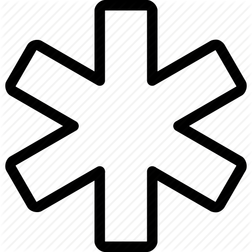 Asterisk, Beauty, Health, Hospital, Medical, Symbol Icon