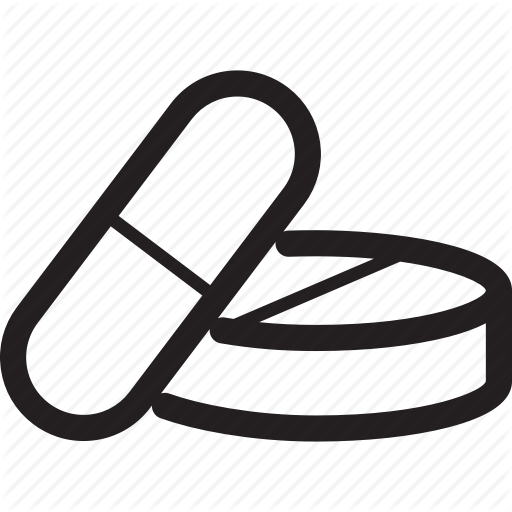 Health, Medical, Medication, Pills, Prescription Icon