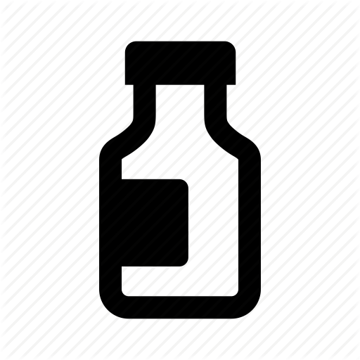Bottle, Flask, Medicine Icon