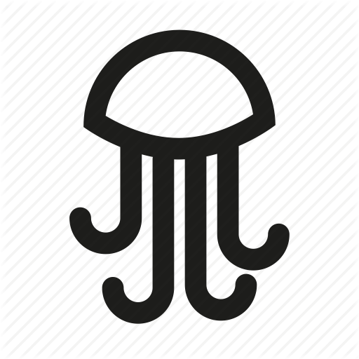 Fish, Jellyfish, Medusa, Ocean, Sea, Water Icon