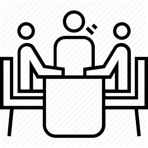 Discussion, Interview, Meeting, Meeting Room, Training Icon