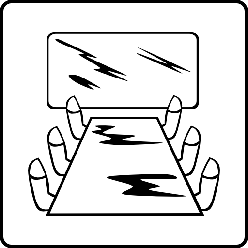 Hotel Icon Has Meeting Room Clipart