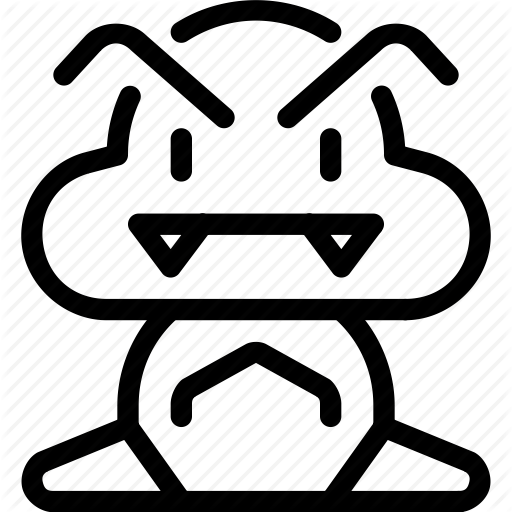 Game, Goomba, Video Icon