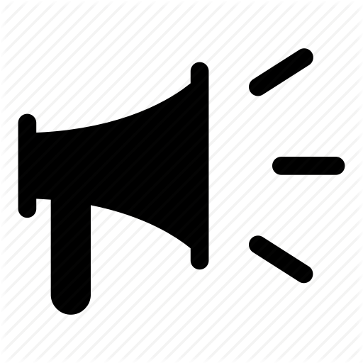 Announcement, Bullhorn, Loudspeaker, Marketing, Megaphone Icon