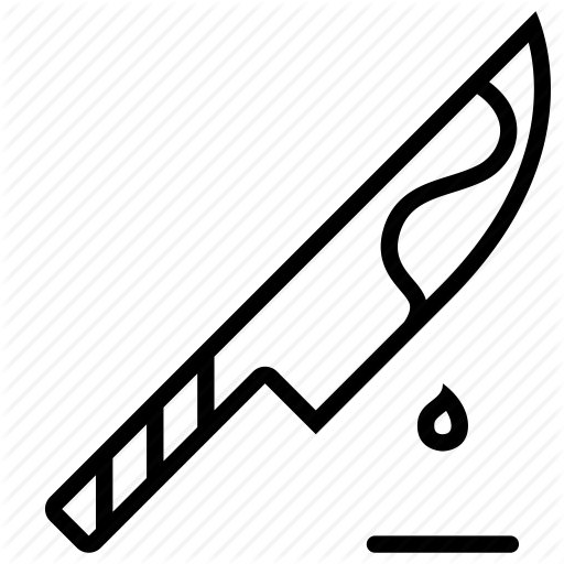 Blood, Bloody Knife, Halloween, Knife, Melee, Violence, Weapon Icon