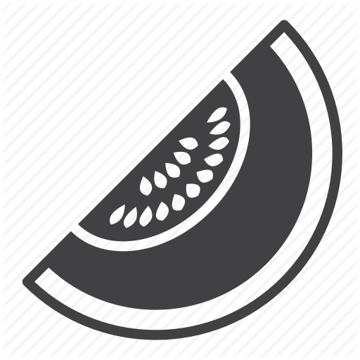 Fruit, Melon Icon