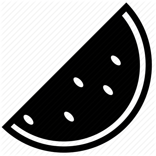 Food, Fruit, Melon, Slice, Water, Water Melon Icon