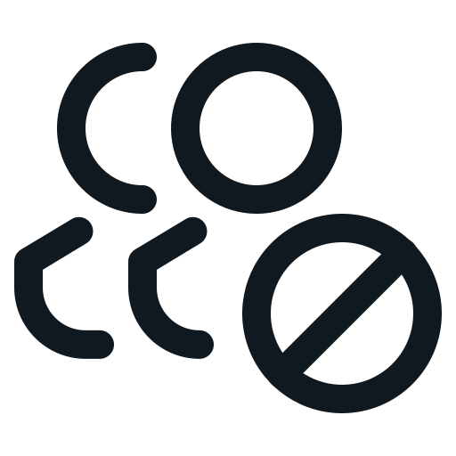 Block, Friend, Member, People Icon Free Of Basic Ui