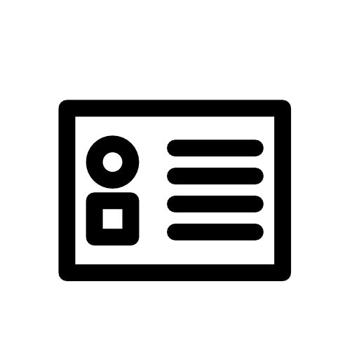 Contact Card Icon Download Free Icons