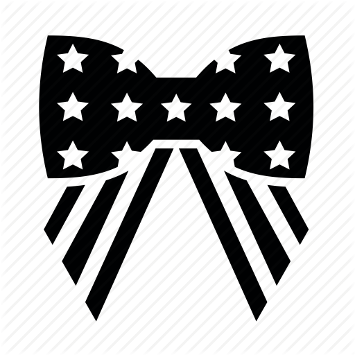 Memorial, Amerika, Babochka, Galstuk Babochka Icon