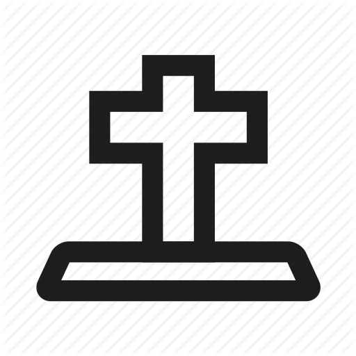 Bibble, Cross, Funeral, Hill, Memorial Icon