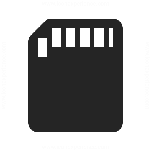 Sd Card Icon Iconexperience