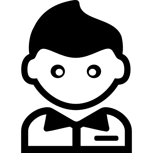 Young Man With Modern Hair Cut