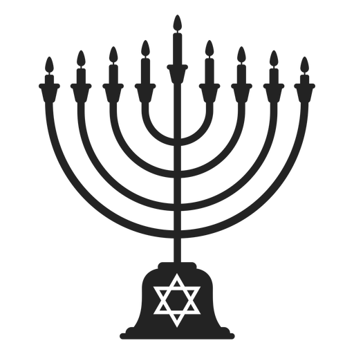 Hanukkah Menorah Icon