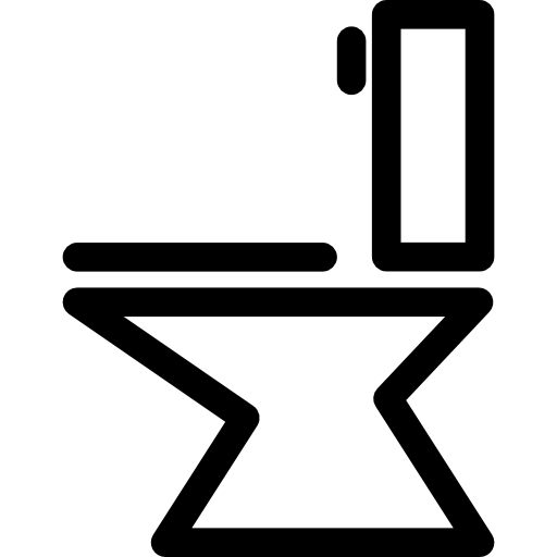 Toilet Side View Icons Free Download