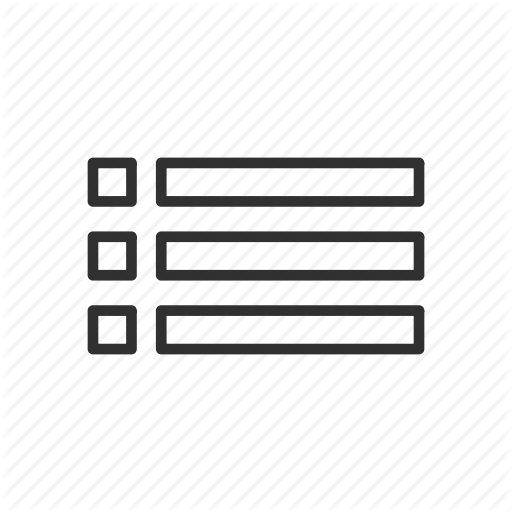 Check List, List, Menu Bar, Settings Icon