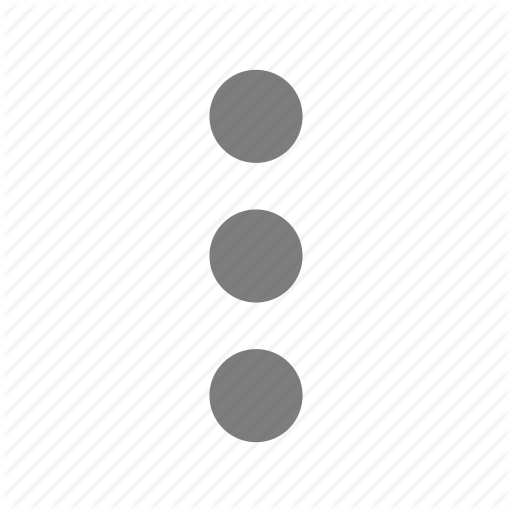 Dots, Line, Menu, More, Submenu Icon
