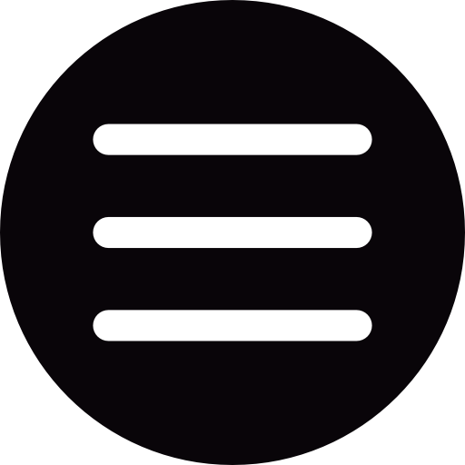 Hamburger Menu Icon White Transparent