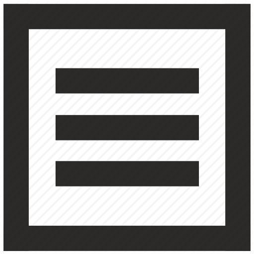 Pictures Of Menu Icon Png White