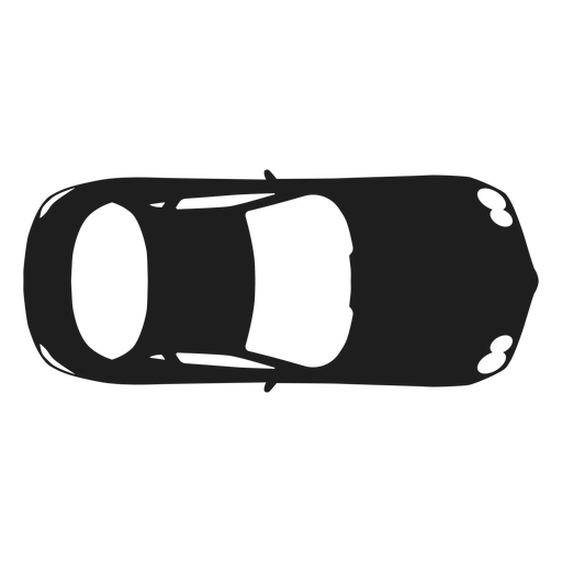 Mercedes Car Top View Silhouette