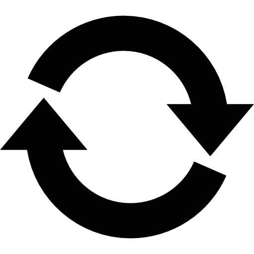 Directional, Curve Arrow, Arrows, Direction, Refresh, Loading Icon