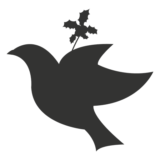 Flying Dove Christmas Icon