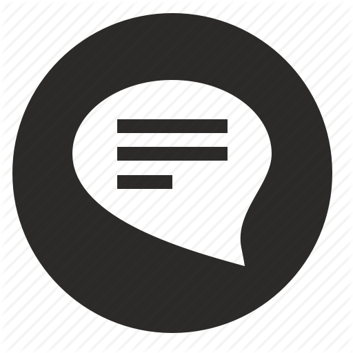App, Dialog, Im, Message, Round, Text Icon