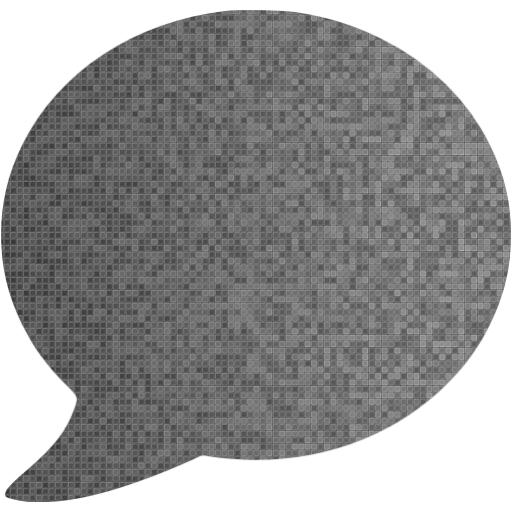 Custom Color Speech Bubble Icon
