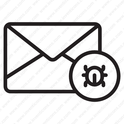 Download Infected Message Icon Inventicons
