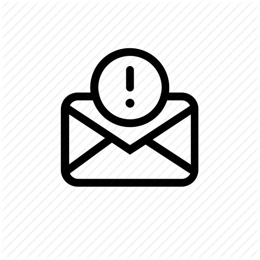 Alert, Envelop, Mail, Message, Notification Icon