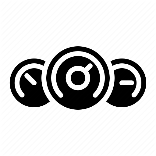 Dashboard, Driving, Gauge, Speed Icon