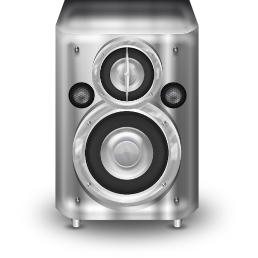 Metal Speaker Icon