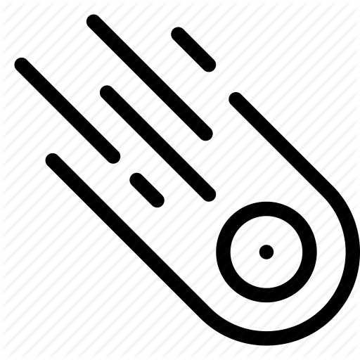 Comet, Damage, Explosion, Fire, Meteor Icon