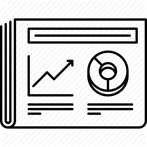 Economy, Finance, Metrics, Money, News, Newspaper Icon
