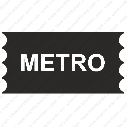Download Metro,ticket,seat,cardsvg Icon Inventicons