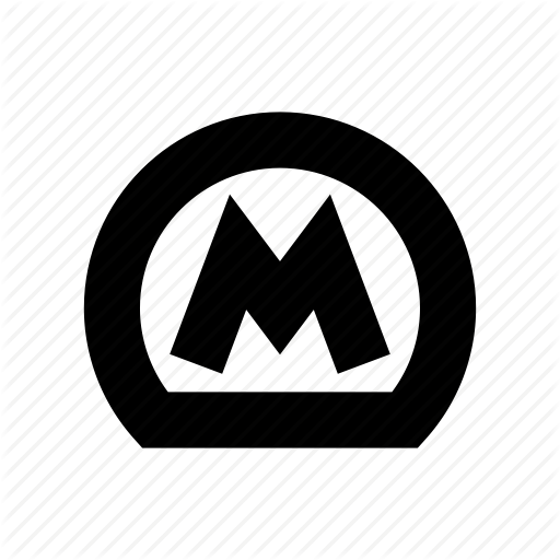 Metro, Station, Subway, Train, Underground Icon