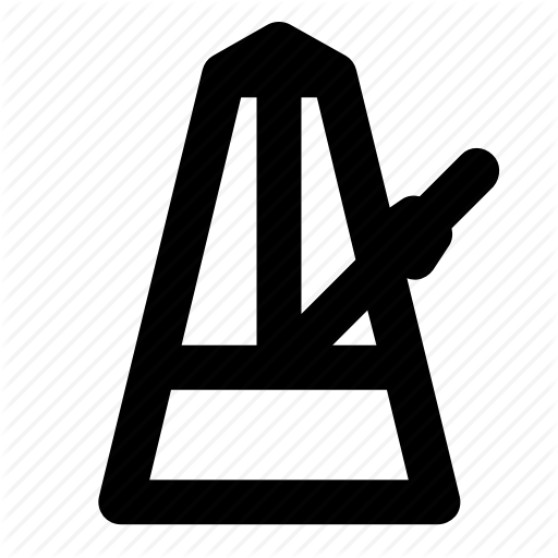 Metronome, Music, Pace, Pacer Icon