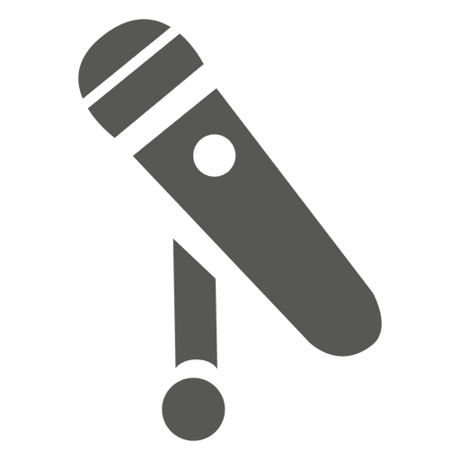 Flat Microphone Icon