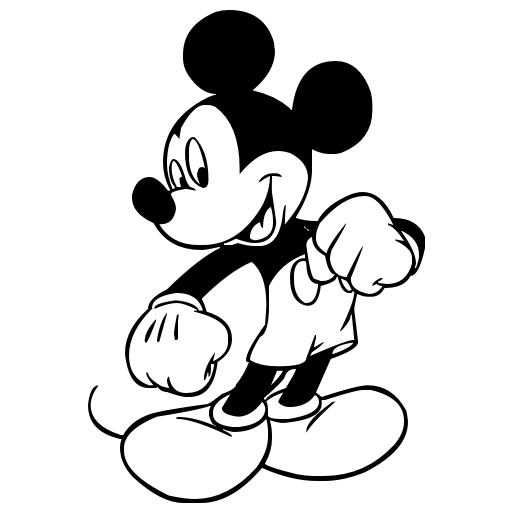 Mickey Mouse Icon Clip Art