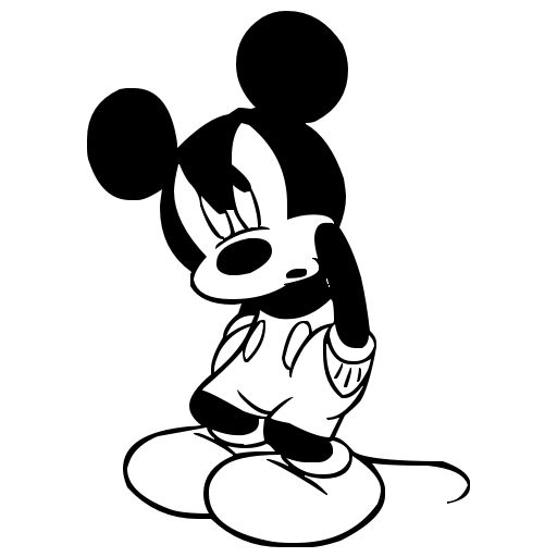 Imgs For Gt Mickey Mouse Black And White Tats All Ink Mickey