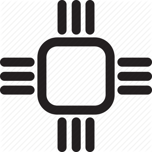 Chip, Micro, Processor Icon