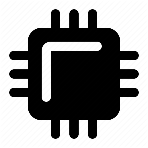 Chip, Computer, Microchip, Technology Icon